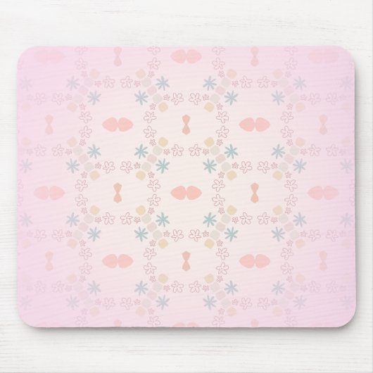 Form Pastel Cairo fünfagonale Muster kippen Mousepad (Vorne)