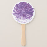 Form: Runder Hand-Lüfter-Blume Fächer<br><div class="desc">"Lavender Blume" Hochzeiten, Jubiläumsfeiern, Bar/Bat Mitzvahs, Recitals oder jede Feier können mit Zazzles Handfan abgekühlt werden. Viel Spaß! Personalisieren Sie, indem Sie Text auf beiden Seiten löschen und durch Ihre eigene Nachricht ersetzen. Wählen Sie Ihre Lieblingsfarbe, Stil und Schriftart aus. Auch die Hintergrundfarben können ausgetauscht werden. Alles Gute und alles!...</div>