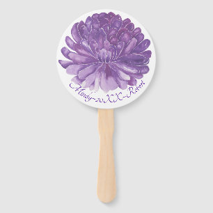 Form: Runder Hand-Lüfter-Blume Fächer
