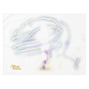 Form Schwan-Prinzessin Odette horizontale Tischdecke