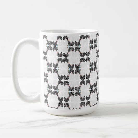 Form- und Farb-Teekanne Kaffeetasse (Links)