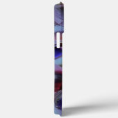 Form- und Kurven in gotischer Farbe Case-Mate iPhone Hülle (Rückseite / Rechts)