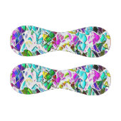 Form von farbigen und glänzenden Steinen in Milch  Baseball (Paneele)