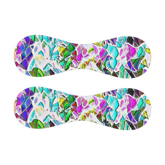 Form von farbigen und glänzenden Steinen in Milch Baseball (Paneele)