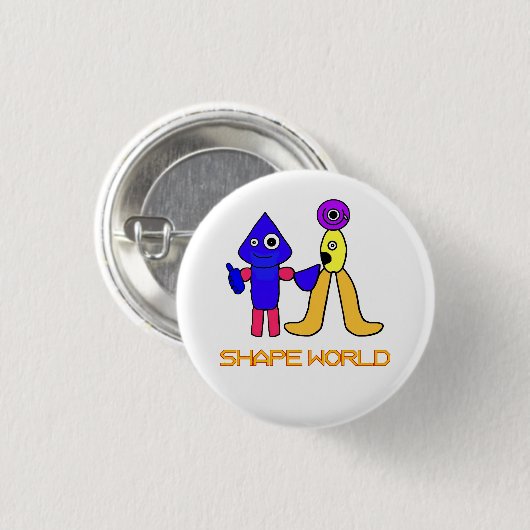 Form Welt Button (Vorne & Hinten)