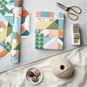 Form Welt Muster Geschenkpapier