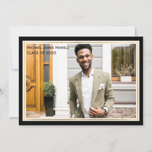 Formal Abschluss einladen Einladung (Vorderseite)