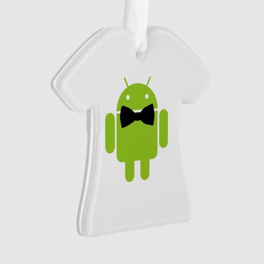 Formal AReifen Android Robot Ornament (Vorderseite)