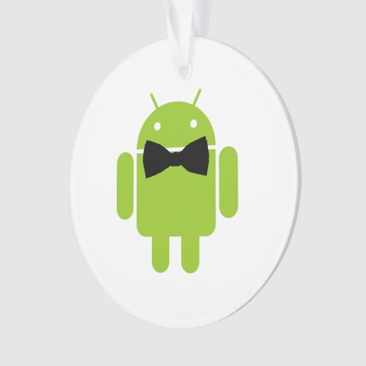 Formal AReifen Android Robot Ornament (Vorderseite)