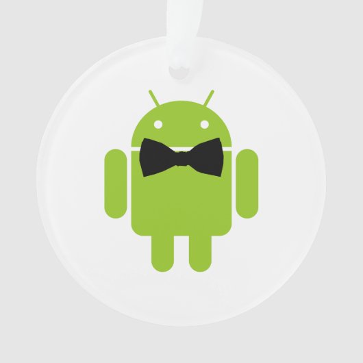Formal AReifen Android Robot Ornament (Vorderseite)