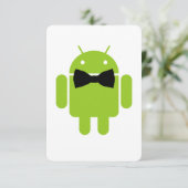 Formal AReifen Green Android Robot (Stehend Vorderseite)