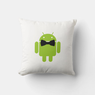 Formal AReifen Green Android Robot Kissen
