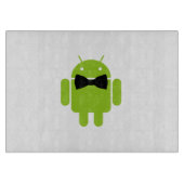 Formal AReifen Green Android Robot Schneidebrett (Vorderseite)