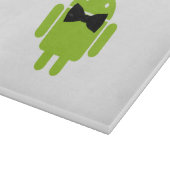 Formal AReifen Green Android Robot Schneidebrett (Ecke)
