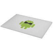 Formal AReifen Green Android Robot Schneidebrett (Ecke)