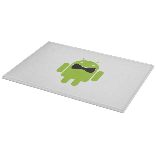 Formal AReifen Green Android Robot Schneidebrett (Ecke)