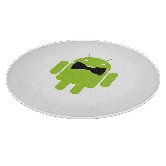 Formal AReifen Green Android Robot Schneidebrett (Ecke)