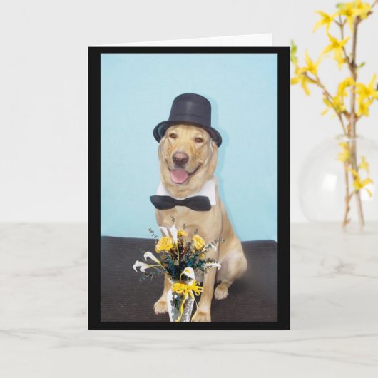 Formal Birthday Wünsche Karte (Gelbe Blume)