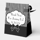 Formal Black Tuxedo Vielen Dank Geschenkschachtel (Rückseite)