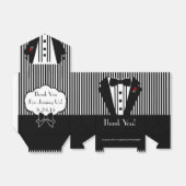Formal Black Tuxedo Vielen Dank Geschenkschachtel (Ungefaltet)