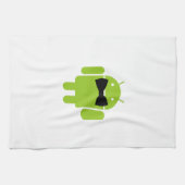 Formal Bow Krawatte Android Robot Icon Handtuch (Horizontal)