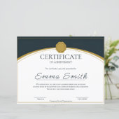  Formal Corporate Recognition Award (Stehend Vorderseite)