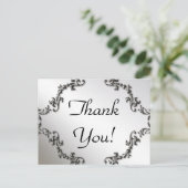 Formal danke Ihnen Postkarten (Stehend Vorderseite)