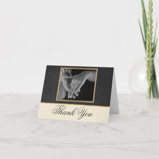 Formal danke Karte (Vorderseite)