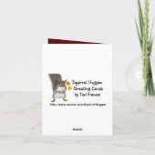 Formal danke Karten - Gold und Burgund (Rückseite)