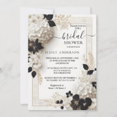 Formal einfaches klassisches Brautparty Einladung (Vorderseite)