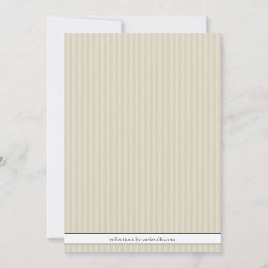 Formal Elegant High School Wiedersehen Einladung (Rückseite)