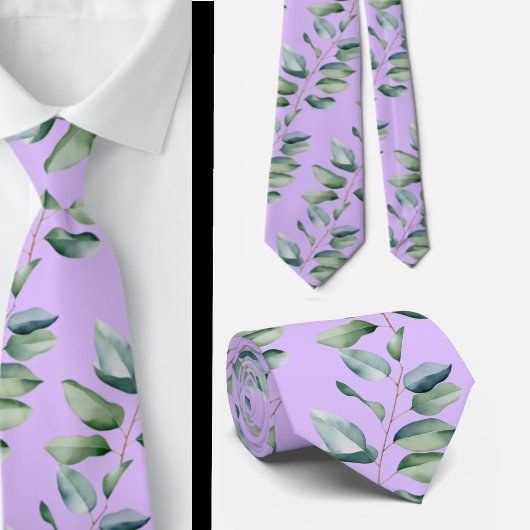 Formal Eucalyptus Neck Ties | Simple and Classic Krawatte