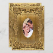 Formal-Foto Hochzeit 5,5 x 7,5 Einladung (Vorne/Hinten)