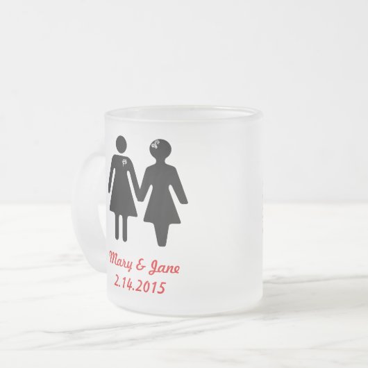 formal Freundinnen Mattglastasse (Vorderseite Links)