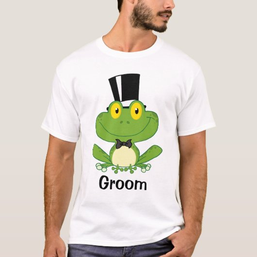 Formal Frog Groom Tee Shirt (Vorderseite)