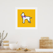 Formal Gekleidet Mit Fliege Poster (Küche)