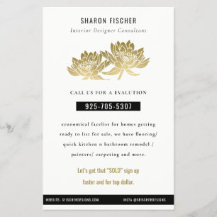 Formal Imitats Gold Lotus Flyer