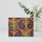 Formal Paisles Postkarte (Stehend Vorderseite)