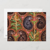 Formal Paisles Postkarte (Vorne/Hinten)