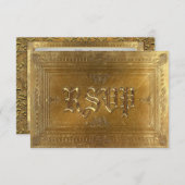 Formal RSVP-Karte Peiffer RSVP Karte (Vorne/Hinten)