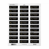 Formal Silver Black und Gold 40. Geburtstag Party (Vorne)