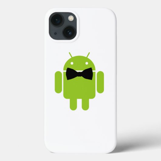 Formal Style Android Robot Icon Case-Mate iPhone Hülle (Rückseite)