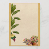 Formal Traditional Wedding Invitation  Einladung (Rückseite)