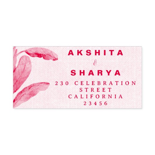 Formal Traditional Wedding Invitation Permastempel (Design)