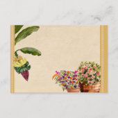 Formal Traditional Wedding RSVP Card | Elegant  Karte (Rückseite)