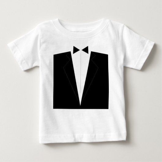 Formal Tux Romper Baby T-shirt (Vorderseite)