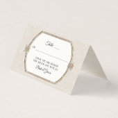 Formal Viktorianisch Elegant Ivory n Gold Empfang (Vorderseite)