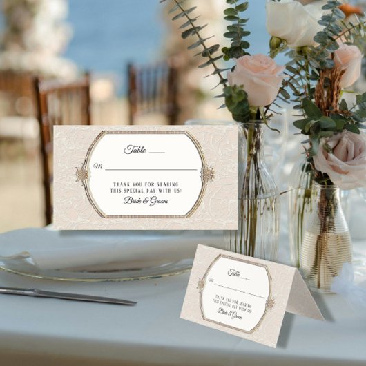 Formal Viktorianisch Elegant Ivory n Gold Empfang