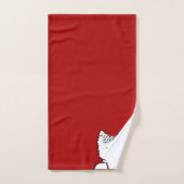 Formal Westie Girl Badhandtuch Set (Handtuch)