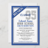 Formal Wiedersehen Einladungen an Schulen (Vorderseite)